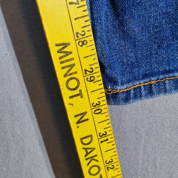 Levi's 514 jeans straight leg men's size W34/L30 medium washed denim blue colour - Picture 13 of 14